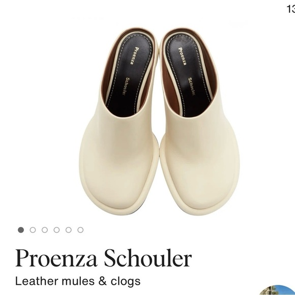 Proenza Schouler Shoes - Proenza Schouler Women's Cream Mules